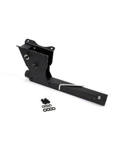 NV 2.0  LOWER END WITH HARDWARE & 7MM ALLEN 2"  BLACK METALLIC