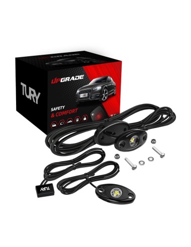 LUCES LED PARA CAMIONETA / PICKUP UNIVERSAL CON SENSOR (PROTECCIÓN IP68)