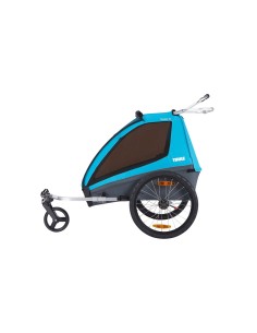 Thule Coaster XT remolque para bicicletas de 2 asientos azul