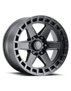 LLANTA ICON RAIDER SAT BLACK/ 6X139.7(5.5)/17X8.5/0MM