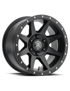 LLANTA ICON REBOUND SAT BLACK/ 6X139.7(5.5)/17X8.5/0MM