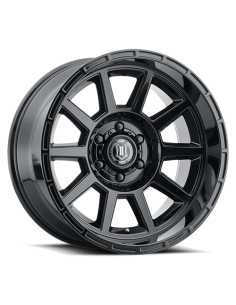 LLANTA ICON RECOIL GLOSS BLACK/ 6X139.7(5.5)/20X10/-24MM