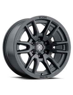 LLANTA ICON VECTOR 6 SAT BLACK/ 6X139.7(5.5)/17X8.5/0MM