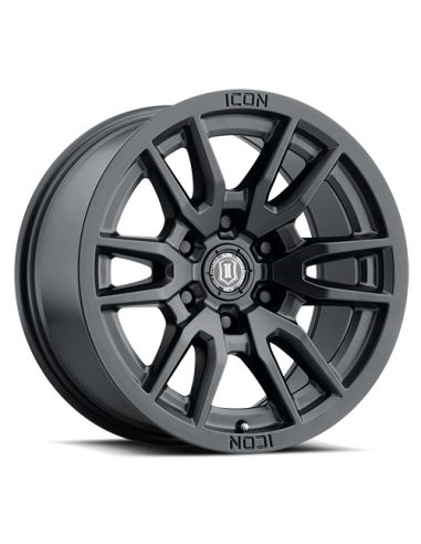 LLANTA ICON VECTOR 6 SAT BLACK/ 6X139.7(5.5)/17X8.5/0MM