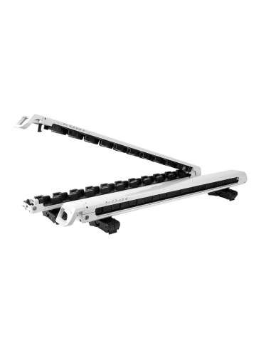 GRIP SKI RACK PEARL WITH SILVER ANODIZE 6 SKI