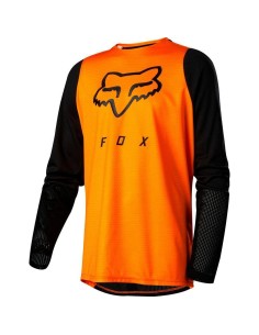 POLERA BICICLETA NIÑO DEFEND NARANJO FOX [Talla YL]