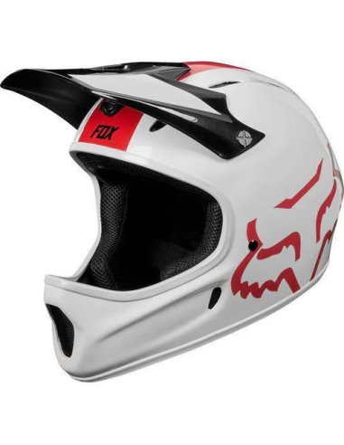 Casco Bicicleta Rampage Blanco Fox Racing - [Talla M]