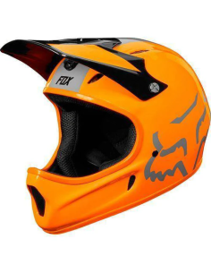 Casco Bicicleta Rampage Naranjo Fox Racing