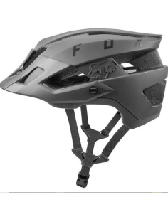 Casco Bicicleta Flux Solid Café Matte Fox Racing [Talla...