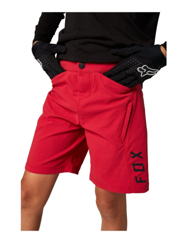 Short Bicicleta Niño Ranger Rojo Fox Racing [Talla 26]