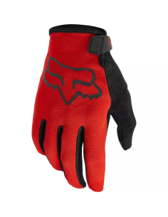 Guantes Bicicleta Niño Ranger Rojo FOX [Talla L]