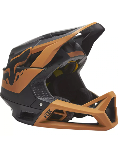 Casco de Bicicleta Proframe Cafe/Negro Fox Racing [Talla XL]