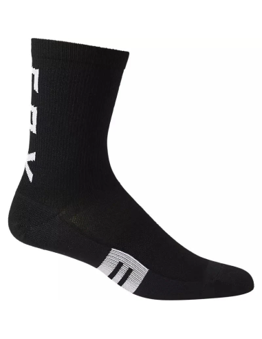 Calcetines Bicicleta Flexair 6" Merino Negro Fox