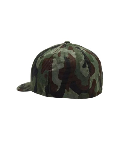 Gorro Jockey Lifestyle Fox Head Tech Flexfit Verde Camo Fox