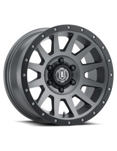 LLANTA ICON COMPRESSION TITANIUM /6X139.7 (5.5")/17X8.5/0MM
