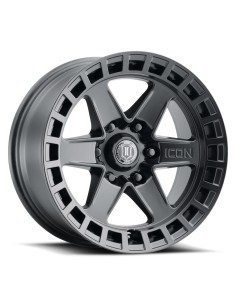 LLANTA ICON RAIDER SATIN BLACK /6X139.7 (5.5")/17X8.5/0MM
