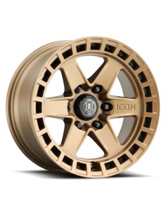 LLANTA ICON RAIDER SATIN BRASS /6X139.7 (5.5")/17X8.5/0MM