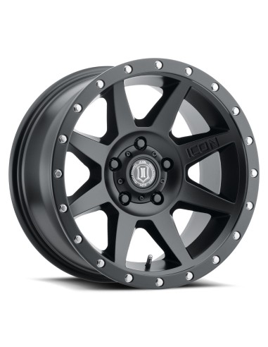 LLANTA ICON REBOUND SATIN BLACK /6X130/17X8.5/0MM