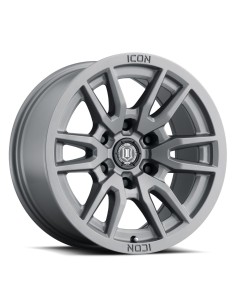 LLANTA ICON VECTOR 6 TITANIUM /6X139.7 (5.5")/17X8.5/0MM