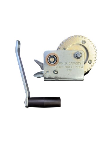 Winche Manual Aerovan 600 lbs con Huincha Incluida
